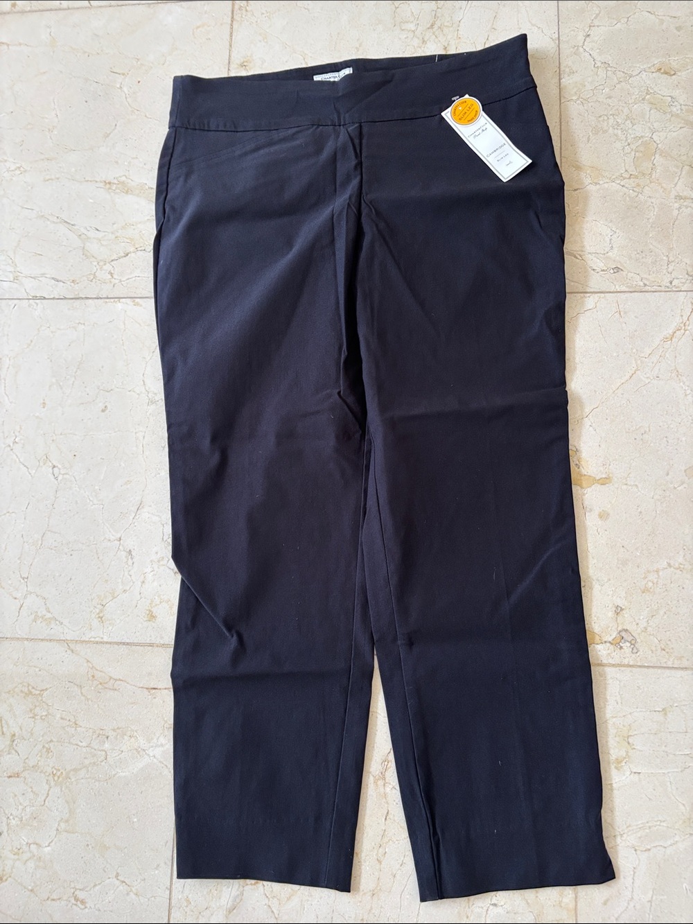 Charter Club Black Cambridge Slim Pants New with Tags